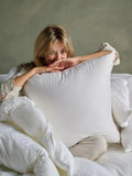 Bedfolk feather and down square pillow soft - British product