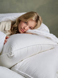 Bedfolk feather and down square pillow soft - British product
