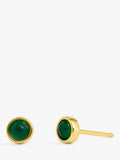 LARNAUTI gold plated onyx jewellery set - British product