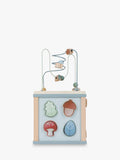 Forest Themed Activity Cube with Shape Sorter and Bead Maze Toy