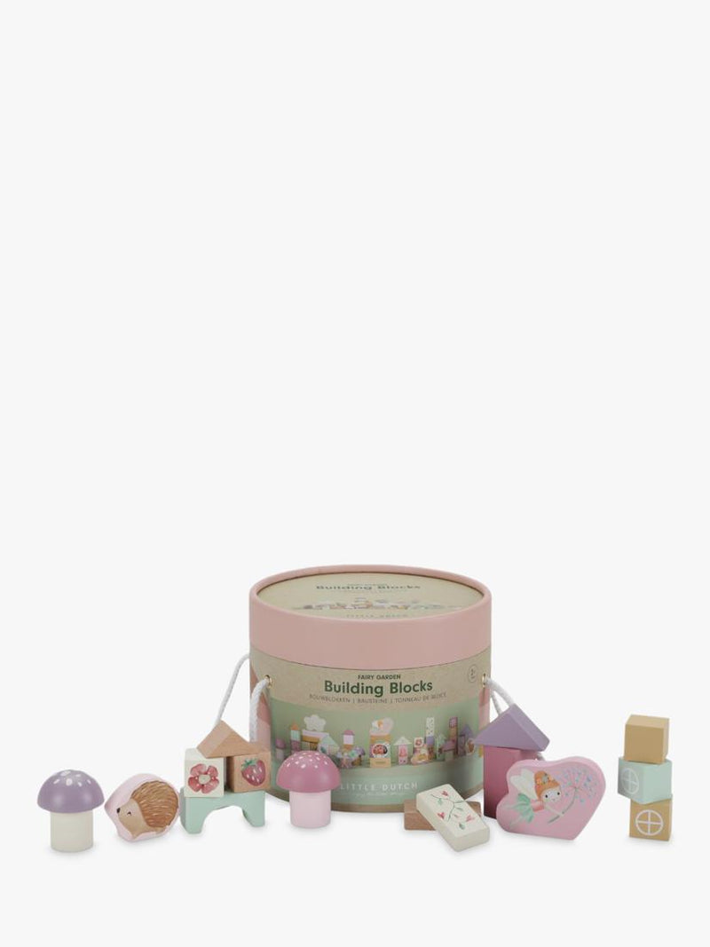 Little Dutch Fairy Garden Wooden Blocks 50 pieces, UK version