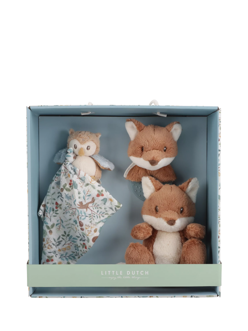 Little Dutch Forest Friends baby gift set, imported from the UK
