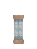Sensory Wooden Rain Rattle for Babies with Forest Animal Decorations