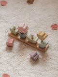 Little Dutch Wooden Stacking Fairy Puzzle, UK version