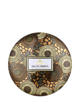 John Lewis Baltic Amber Scented Three Wick Candle in Tin, 340g- Buy online at McGrocer