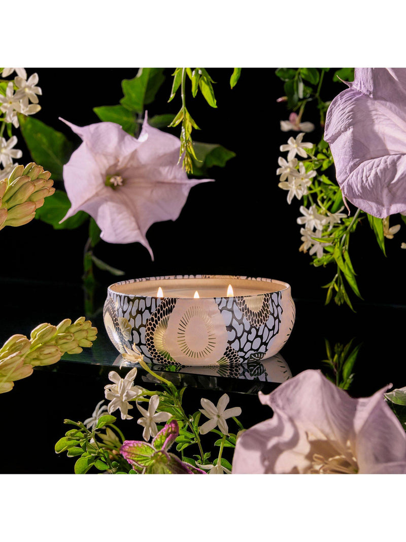 Voluspa Jasmine Mid Bloom three wick scented candle 340g (British brand)