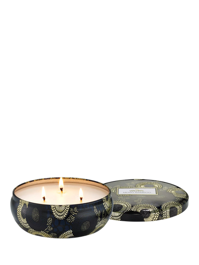 John Lewis Voluspa Moso Bamboo Three Wick Scented Candle 340g- Buy online at McGrocer