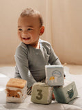 Soft Activity Cubes Set of 4 with Multi-Sensory Features for Babies