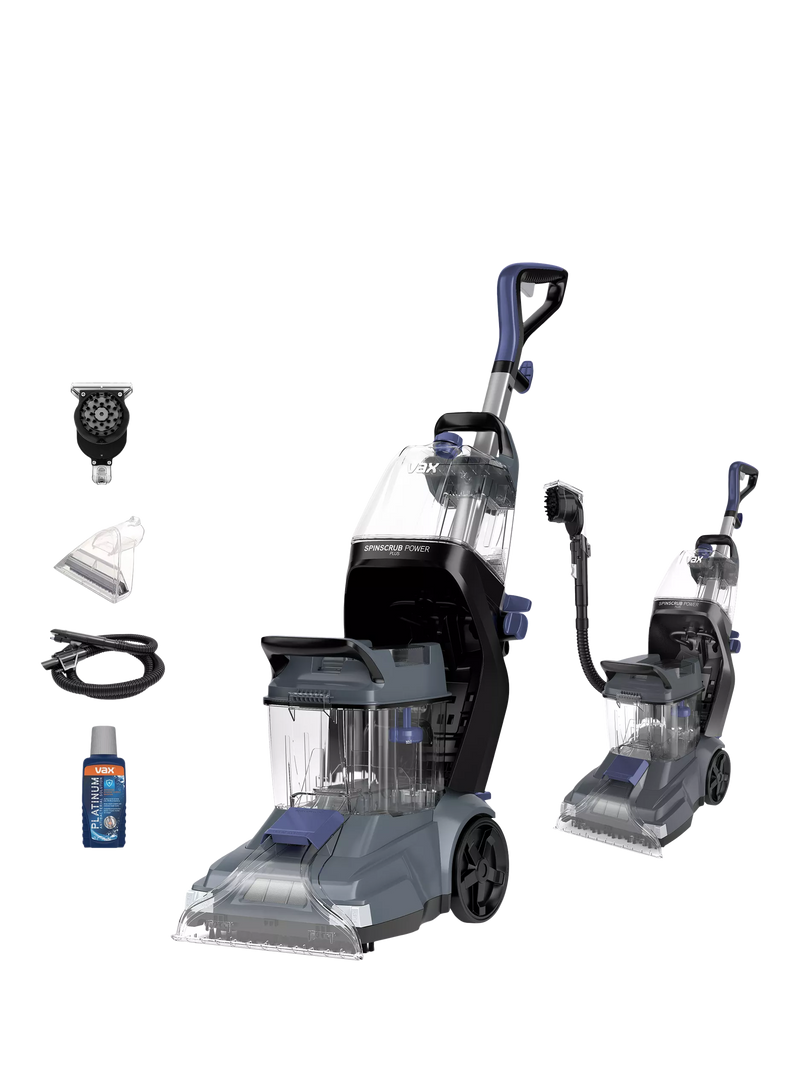 Vax SpinScrub Power Plus carpet cleaner, British brand