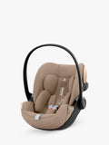 Cybex rotating baby car seat in almond beige for babies 40-87cm - British product