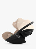 Cybex rotating baby car seat in almond beige for babies 40-87cm - British product