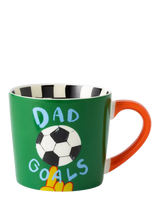 John Lewis Eleanor Bowmer Dad Goals New Bone China Mug 300ml- Buy online at McGrocer