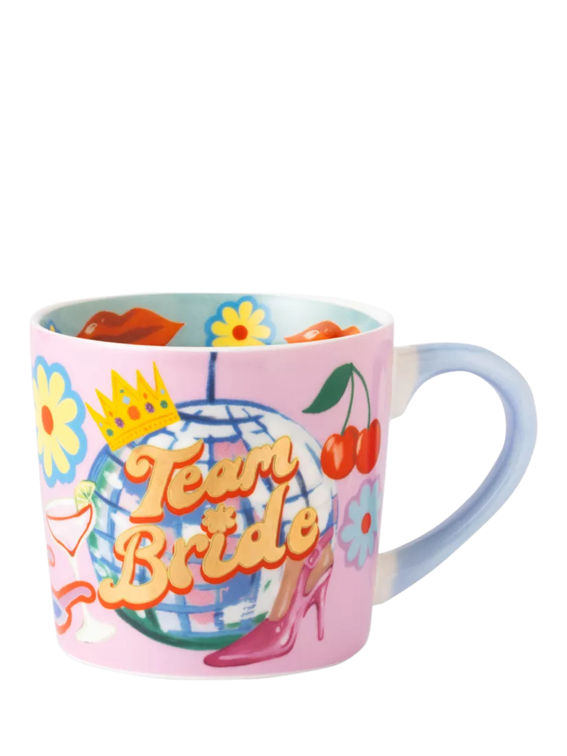 Eleanor Bowmer Team Bride new bone china mug 300ml - British product