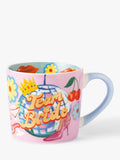 Eleanor Bowmer Team Bride new bone china mug 300ml - British product
