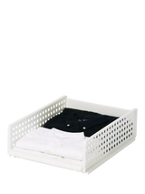 John Lewis Like-it Modular Storage Tray Small W34cm White- Buy online at McGrocer