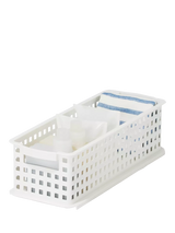 John Lewis Like-it Modular Storage Basket White W17.7cm- Buy online at McGrocer