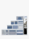 Like-it modular storage tray white 17.7cm (British brand)