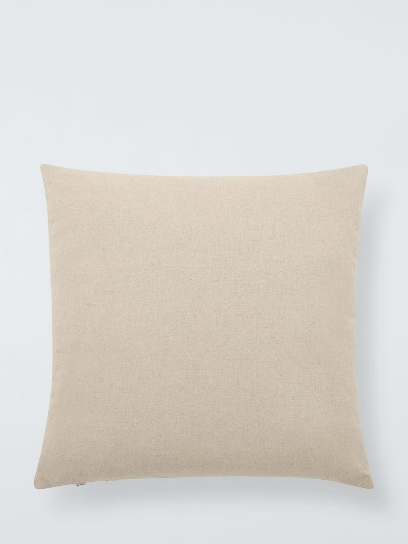 John Lewis wool blend cushion in oat, UK version