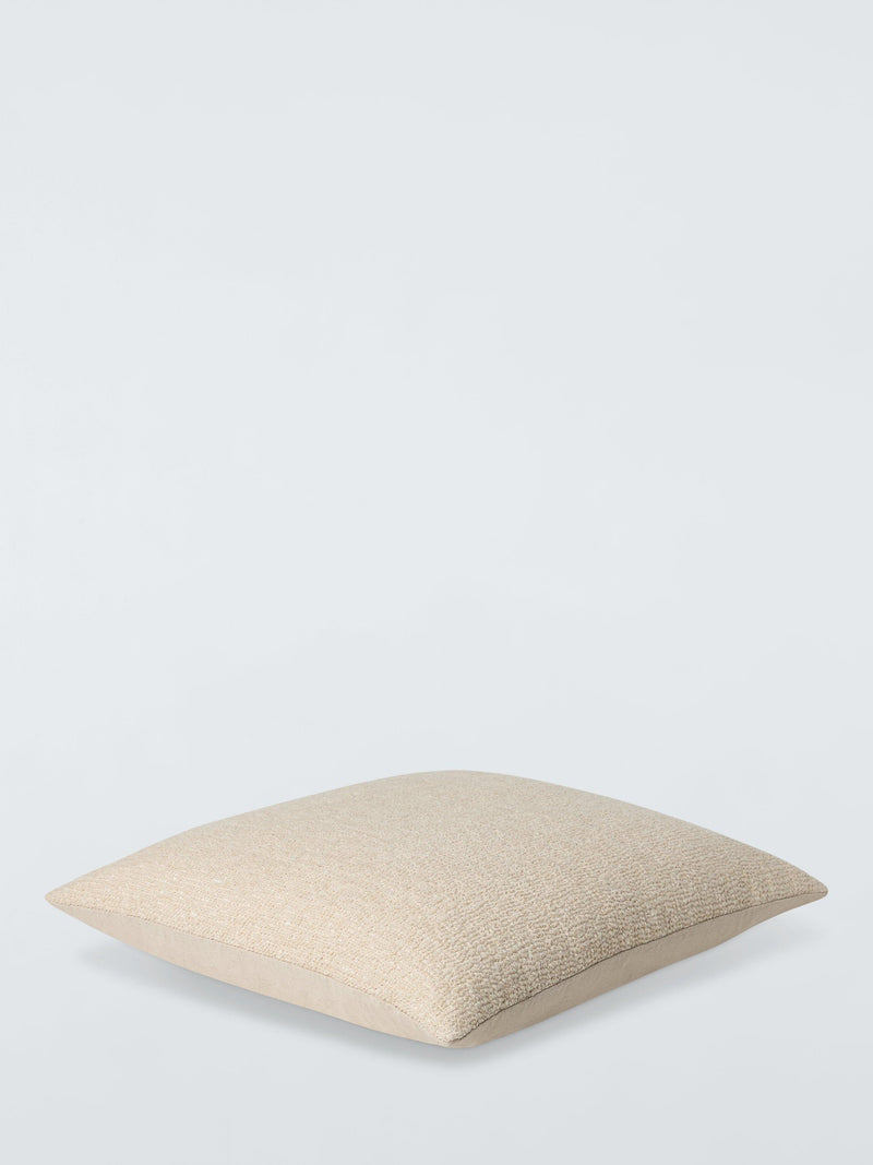 John Lewis wool blend cushion in oat, UK version