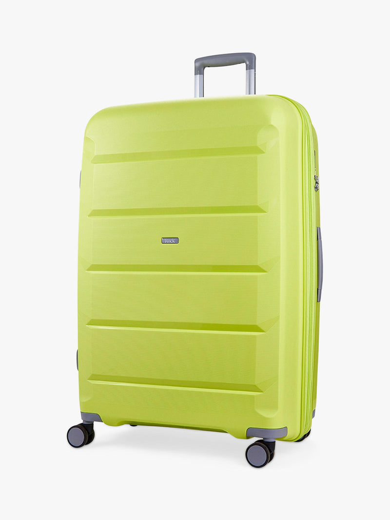 Rock Tulum suitcase set lime 3 piece, imported from the UK