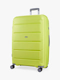Rock Tulum suitcase set lime 3 piece, imported from the UK