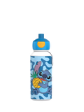 Mepal Kid's Stitch Pop-Up Leak-Proof Drinks Bottle, 400ml, Blue