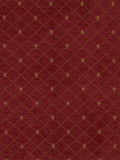 John Lewis Regal woven fabric claret - British product