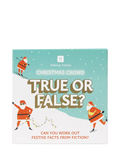 Talking Tables True or False Game Santa Christmas, UK version