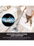 Shark S8201UK steam mop white Steam Blaster - British product