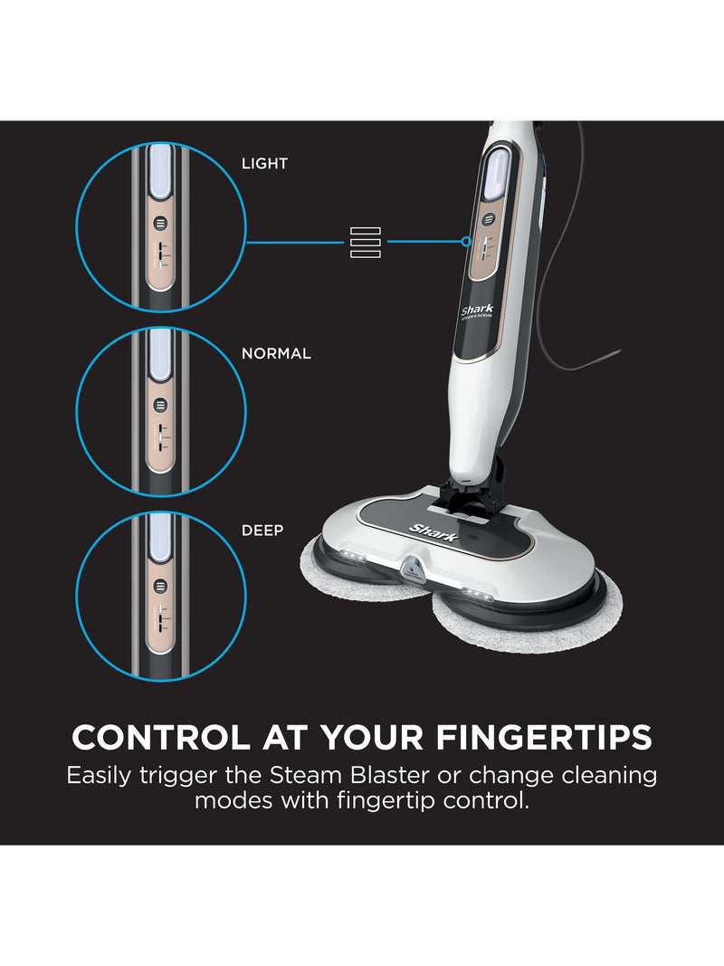 Shark S8201UK steam mop white Steam Blaster - British product