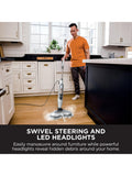 Shark S8201UK steam mop white Steam Blaster - British product