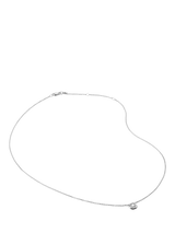 John Lewis Monica Vinader Solitaire Lab Grown Diamond Pendant Necklace- Buy online at McGrocer