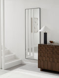 John Lewis Scandi full-length mirror 180x60cm black (British brand)