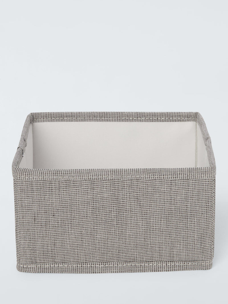 John Lewis mid grey storage box set of 3 - British product