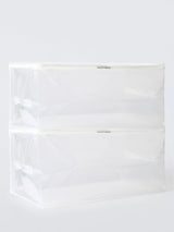 John Lewis John Lewis Translucent Storage Bag, Set of 2- Buy online at McGrocer