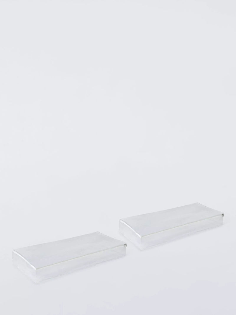 John Lewis under bed storage bag translucent set, imported from the UK
