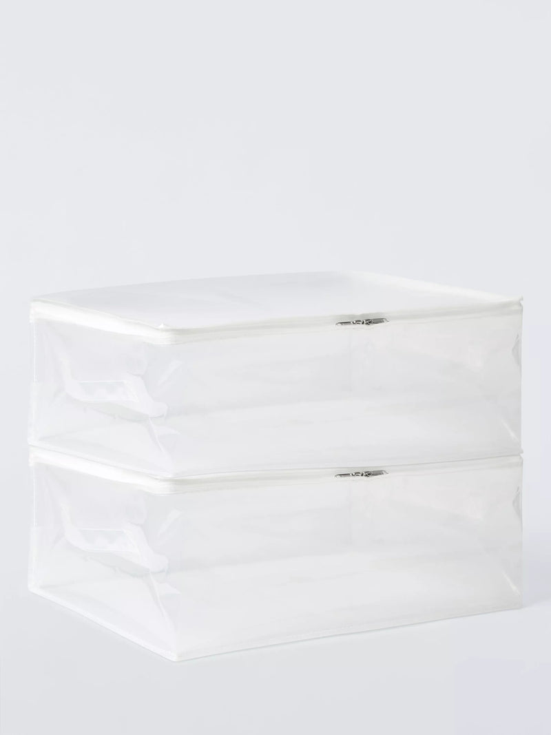 John Lewis blanket bags set of 2 translucent - British product