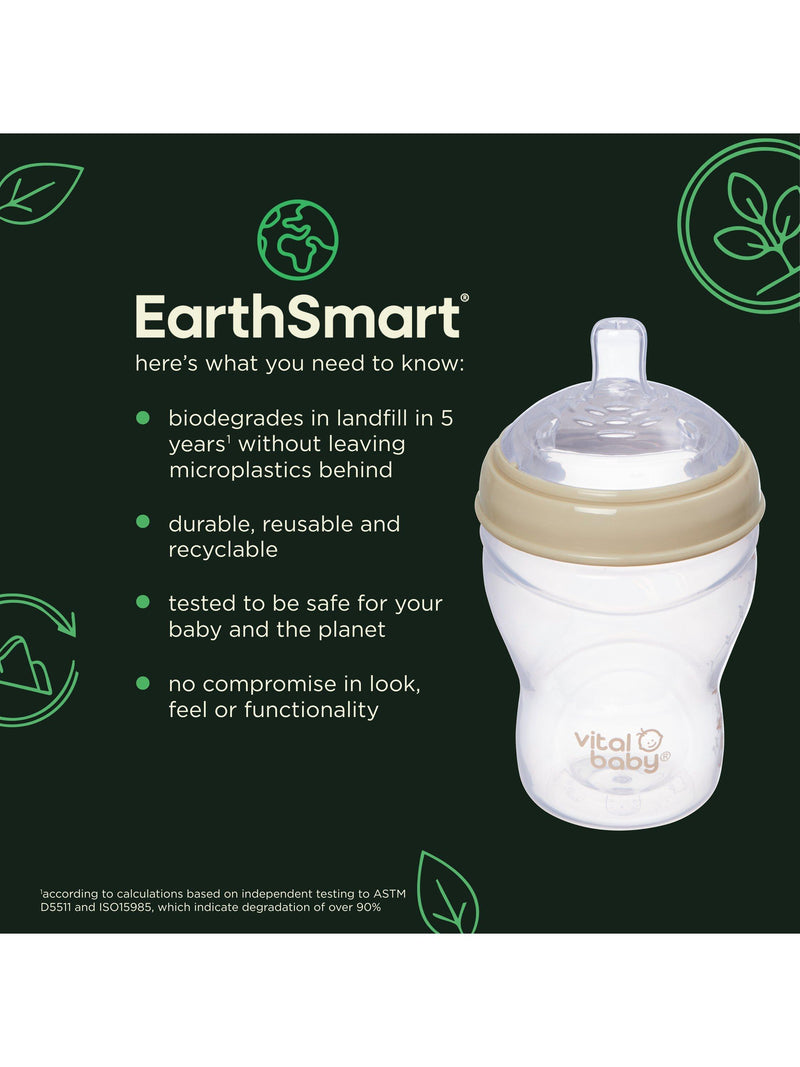 Vital Baby Nurture Breast-Like Bottle 240ml (British brand)