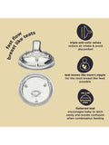 Vital Baby Fast flow teats Pack of 2 (British brand)