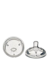 John Lewis Vital Baby Nurture Breast-Like Medium Flow Teats Pack of 2- Buy online at McGrocer