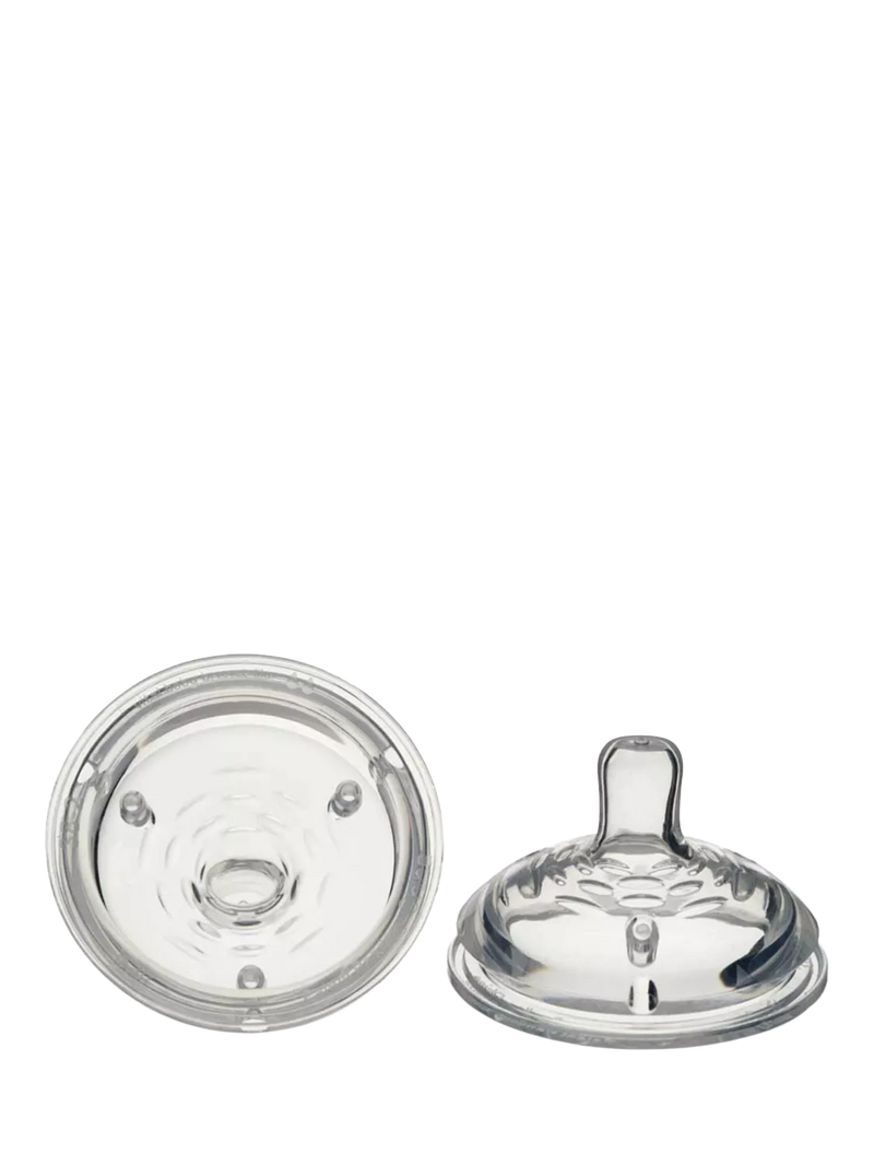 Vital Baby medium flow breast-like teats pack of 2 (British brand)