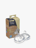 Vital Baby medium flow breast-like teats pack of 2 (British brand)
