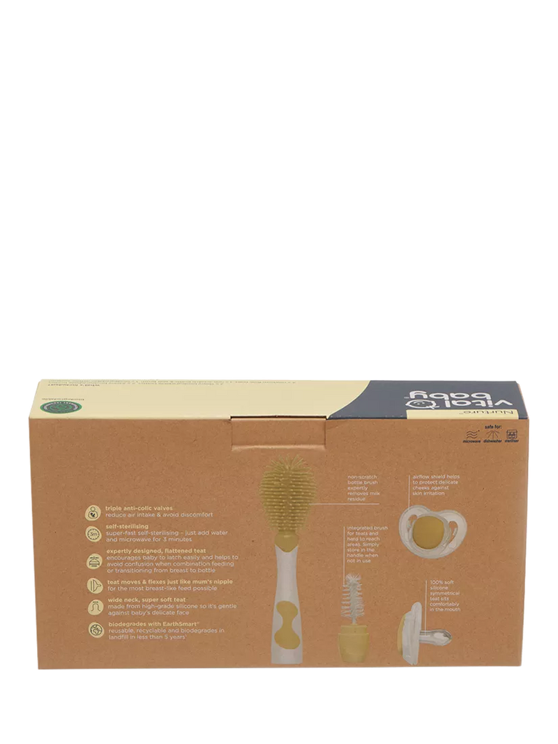 Vital Baby breast-like baby bottle starter set (British brand)