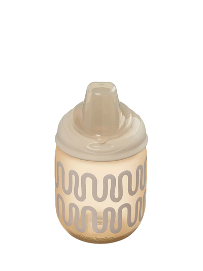 John Lewis Non-Spill Baby Sipper Cup with Silicone Spout 270ml Natural Oat- Buy online at McGrocer