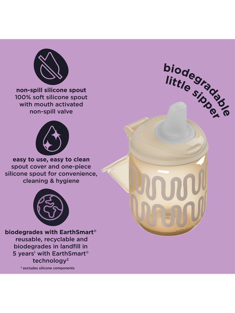 Vital Baby Hydrate Little Sipper Cup 270ml Natural Oat (British brand)