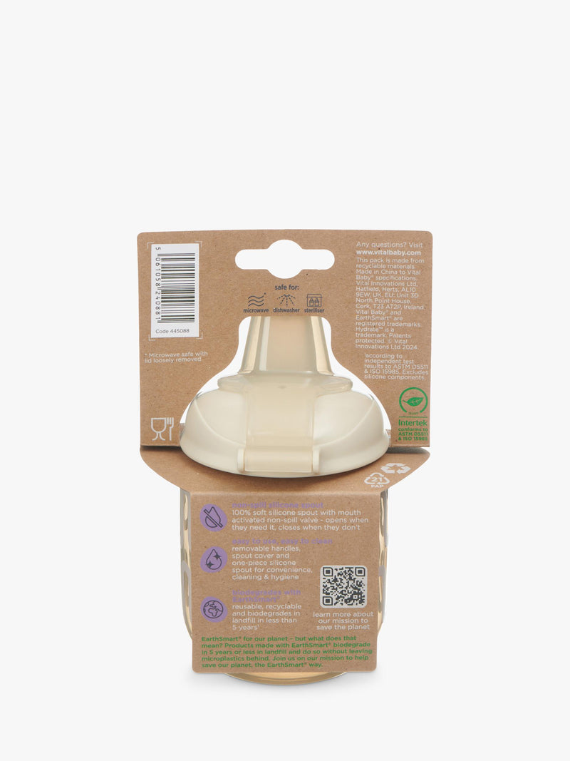 Vital Baby Hydrate Little Sipper Cup 270ml Natural Oat (British brand)