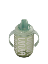 John Lewis Vital Baby Hydrate Easy Sipper Cup Natural Moss Toddler Sipper Cup 350ml- Buy online at McGrocer