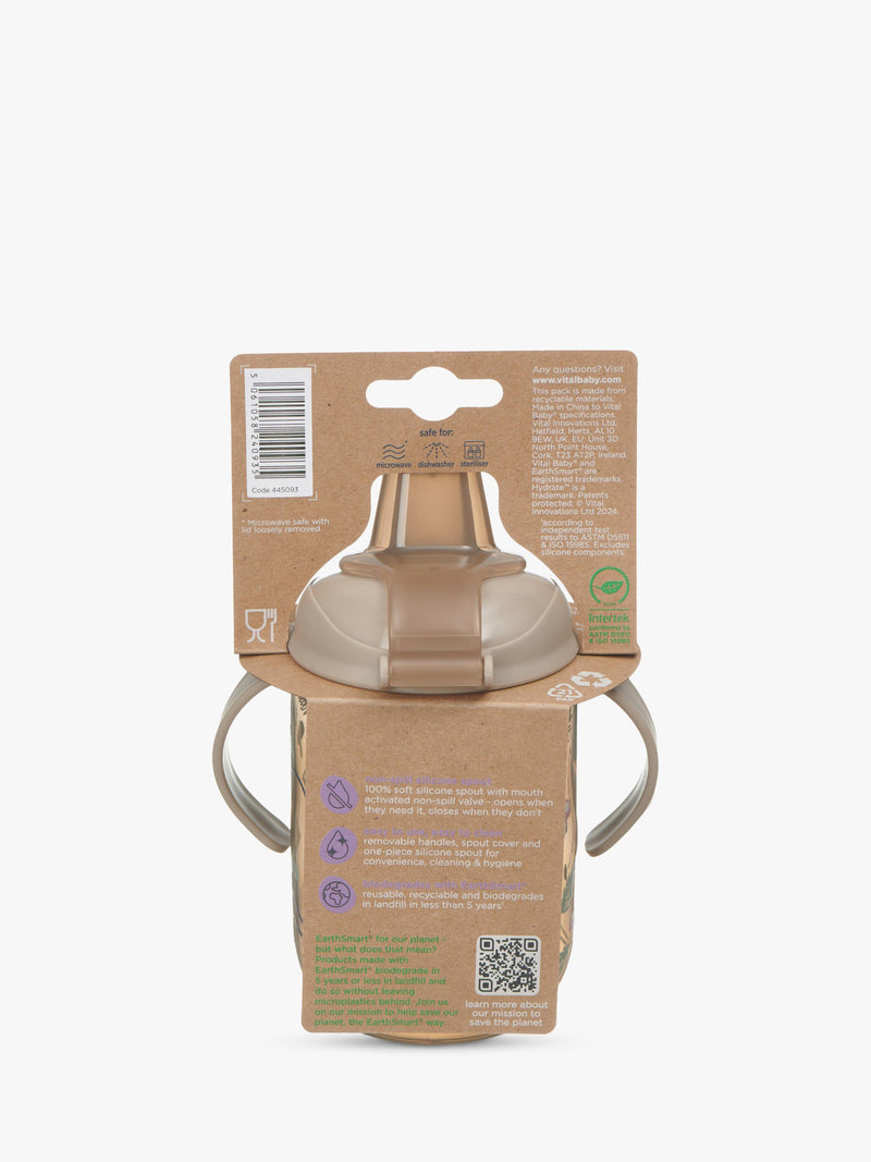 Vital Baby Hydrate Easy Sipper Cup Natural Stone 350ml (British brand)