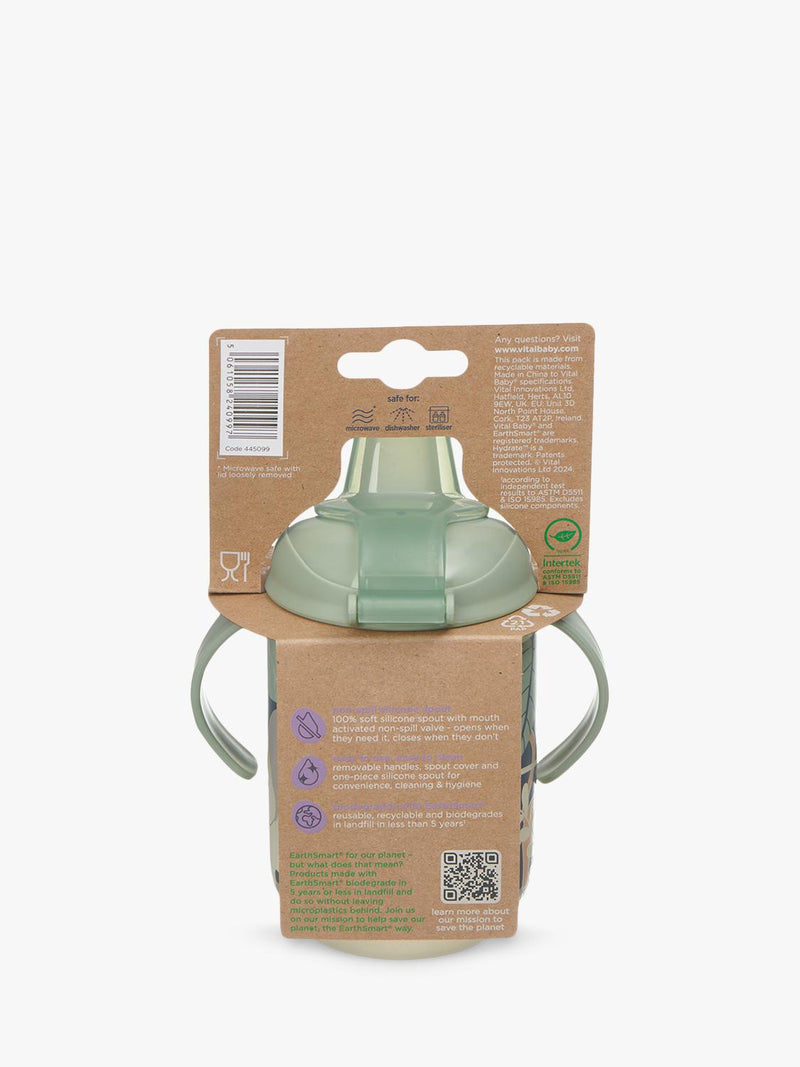 Vital Baby Easy Sipper Cup Jungle Glow 350ml (British brand)