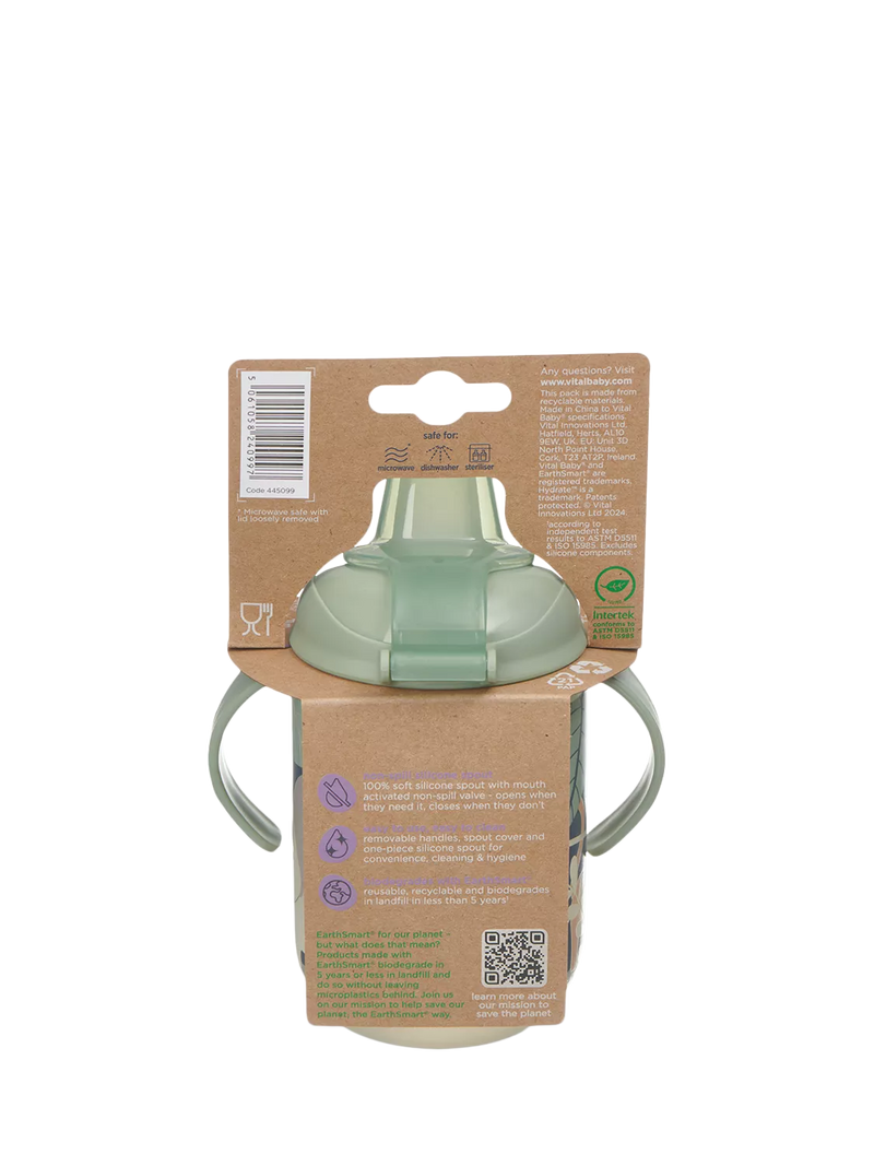 Vital Baby Easy Sipper Cup Jungle Glow 350ml (British brand)